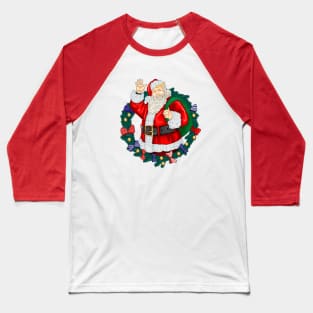 Santa - Donald Trump Baseball T-Shirt